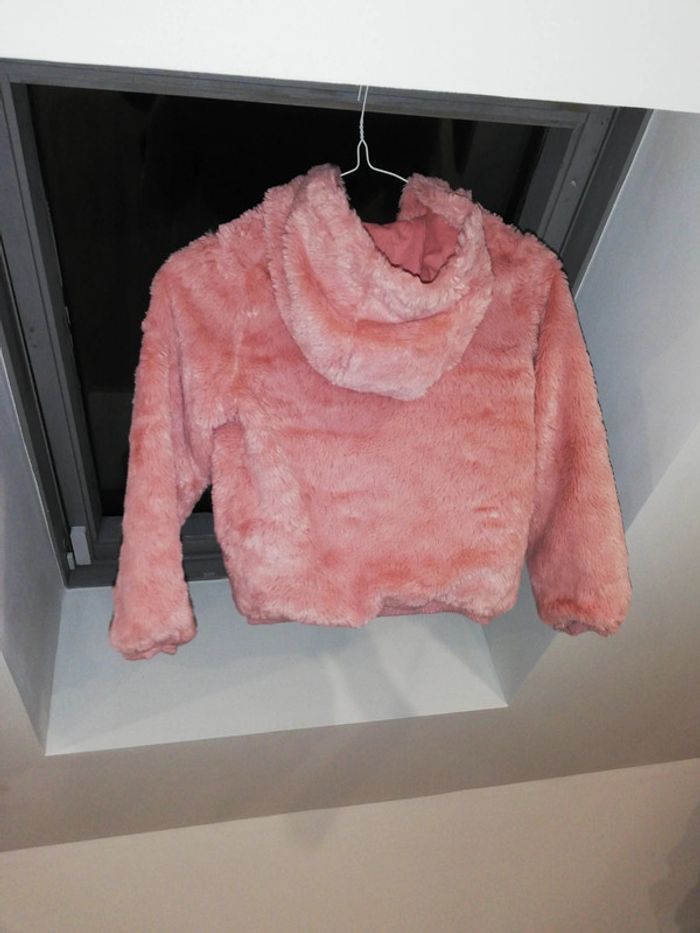 Gilet fourrure kiabi 8 ans - photo numéro 4
