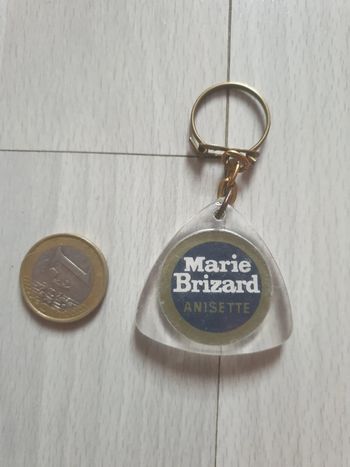 Magnifique porte clefs vintage ancien anisette