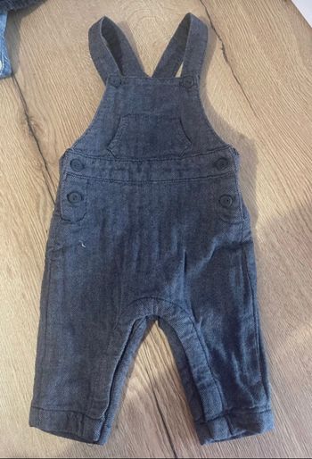 Salopette bleu 3 mois