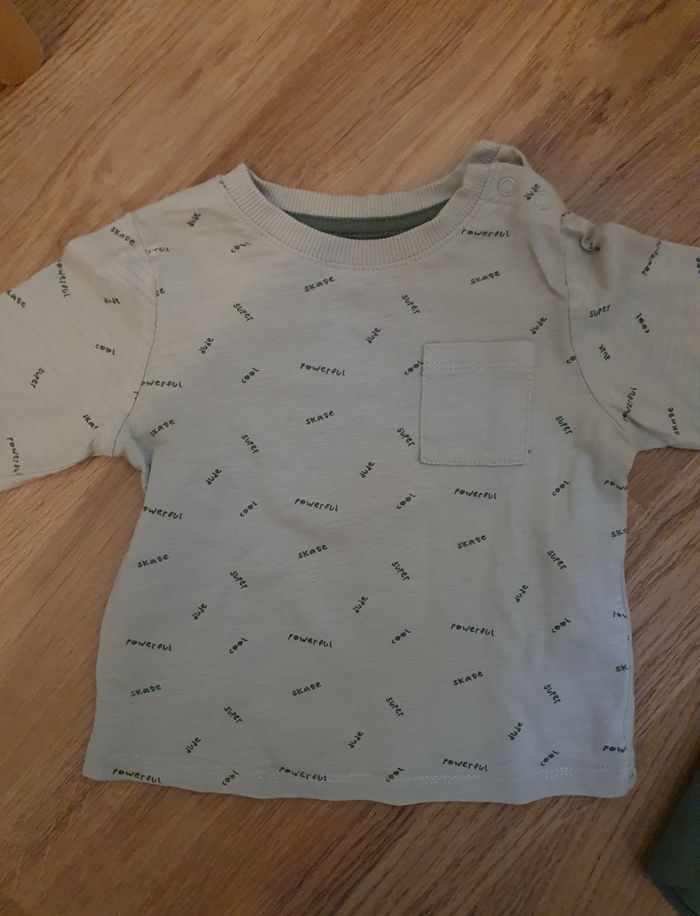 T shirts lot 6 mois - photo numéro 2