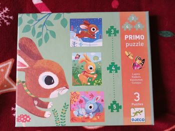 Primo puzzle lapins