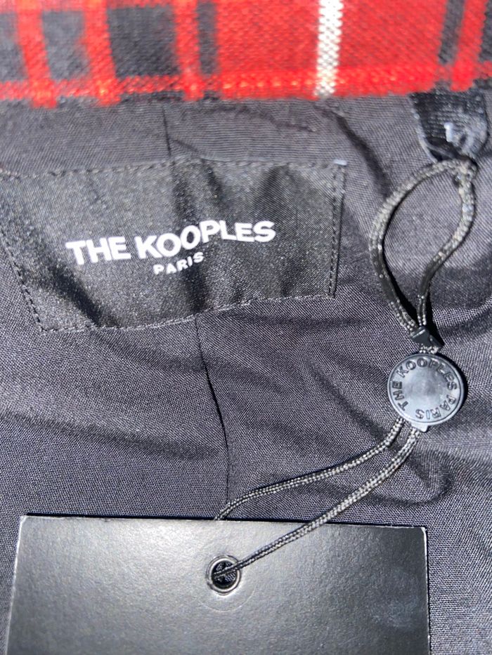 Veste-chemise matelassée à carreaux rouges – The Kooples – Taille 1 – Neuve avec étiquette - photo numéro 5