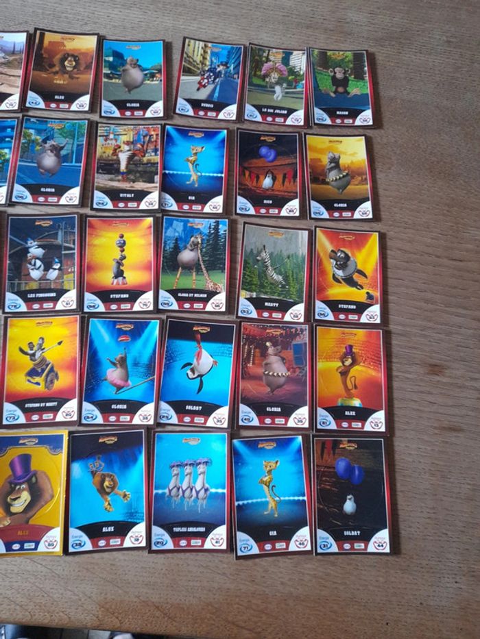 Lot cartes collection Madagascar DreamWorks 2012 - photo numéro 3