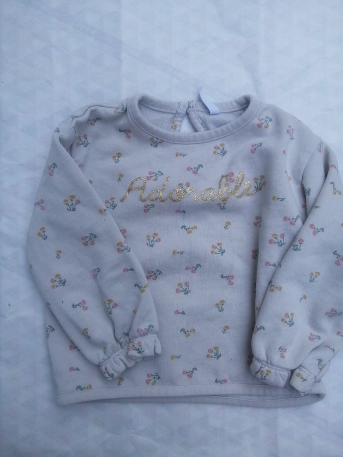 Sweat taille 3ans