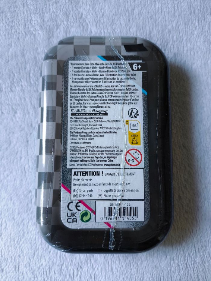 Pokémon: Mini tin Unys EV10.5 Foudre Noire & Flamme Blanche - Lugularbre & Zorua - photo numéro 2