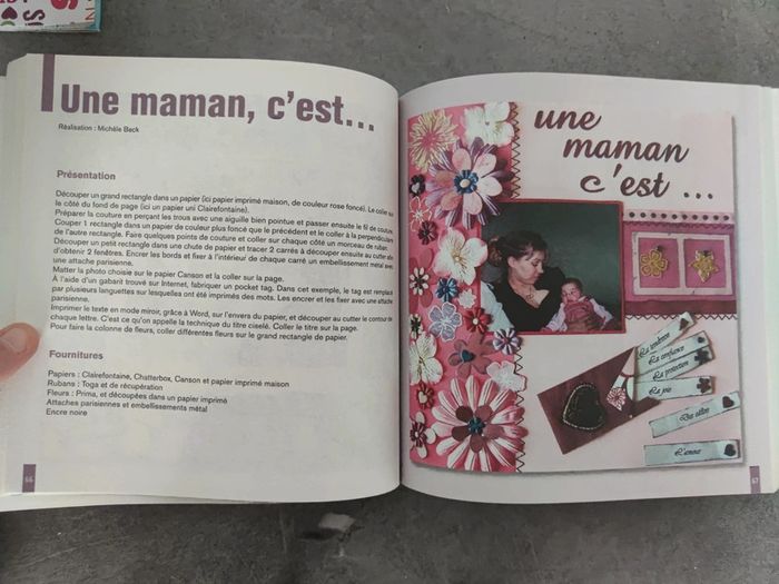 livre moments précieux en scrapbooking - photo numéro 2