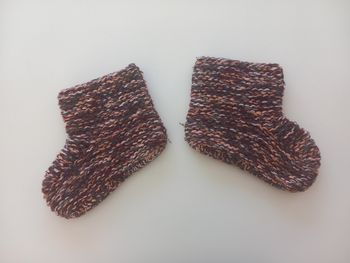 Chaussons en laine handmade