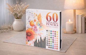 🎨 Boîte de 60 crayons de couleur – Neuve (emballage d’origine) 🎨