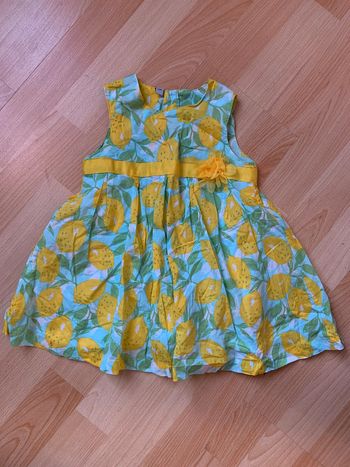 Jolie robe citrons 23 mois
