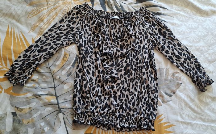 Blouse pour femmes léopard taille S Promod - photo numéro 5