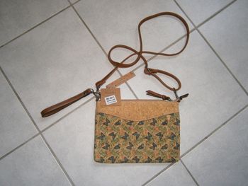 Sac à mains/pochette beige NEUF
