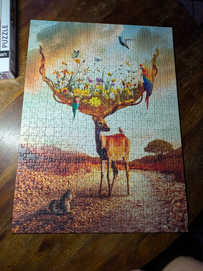 Magnifique puzzle L'appel de la nature Nathan 500 pièces - photo numéro 3