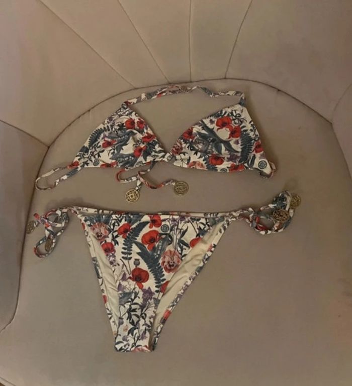 Maillot de bain fleuri jungle 2 pièces taille 36 - MyJemma - photo numéro 4