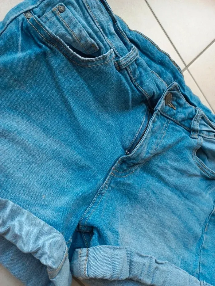Short en jean