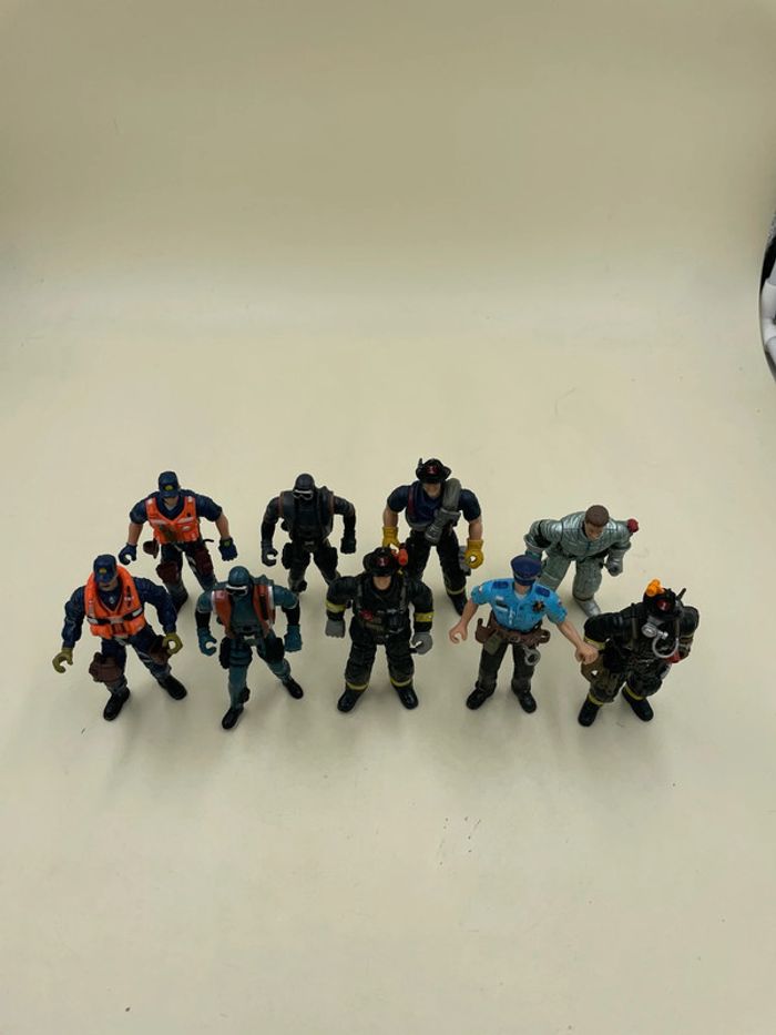 Lot de 9 figurines articulés Chap Mei 10 cm - photo numéro 2