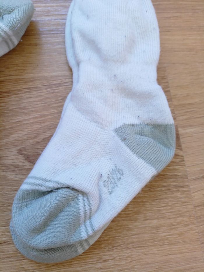 Chaussettes de ski blanches 23-26 - photo numéro 2