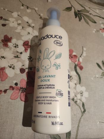 Gel lavant doux Rivadouce bébé bio neuf