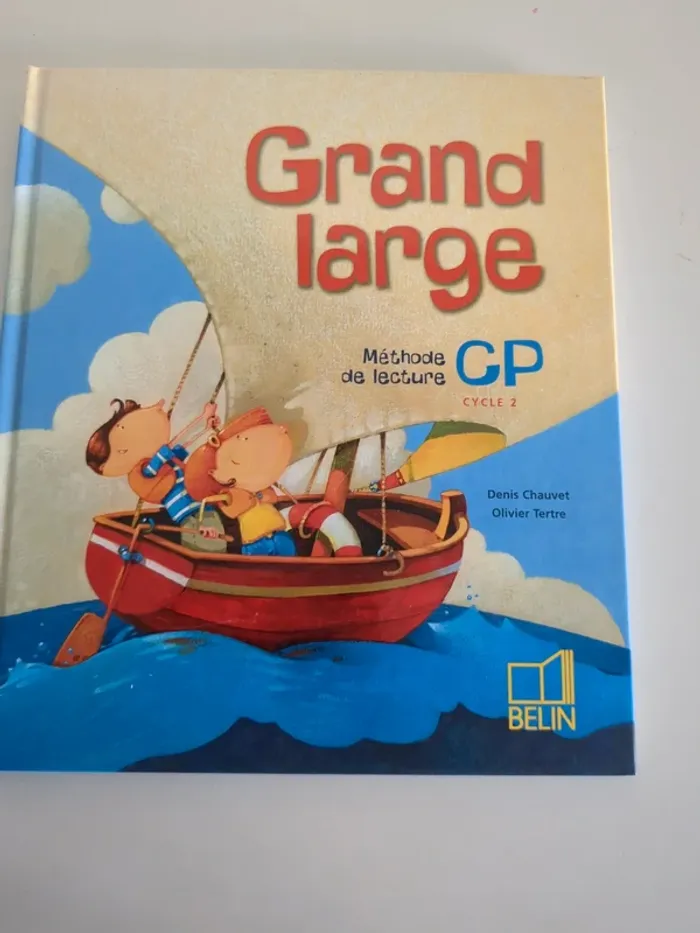Livre de lecture CP méthode grand large