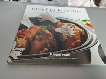 Livre ultra plus de recettes tupperware