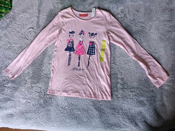 T-shirt manches longues fille Tissaia – 10 ans – Neuf - photo numéro 2