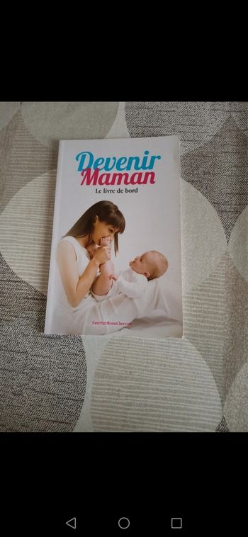Devenir maman livre de bord