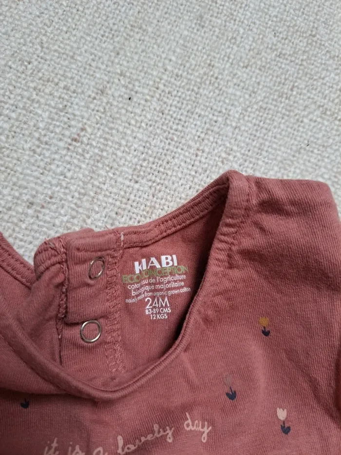 T-shirt Kiabi 24 mois - photo numéro 4