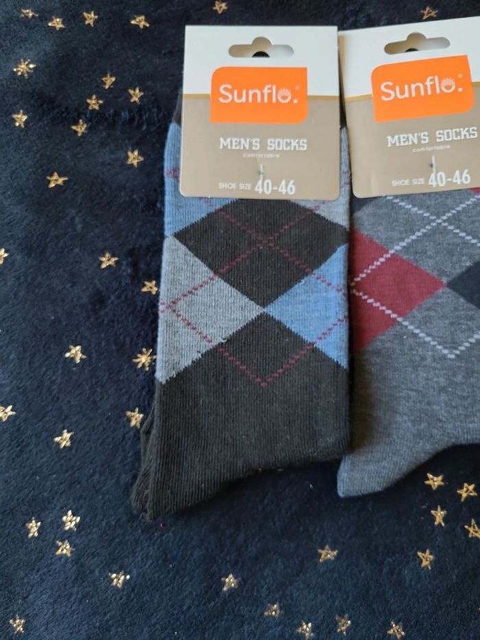 3 paires de chaussettes homme élégante Neuves. - photo numéro 3