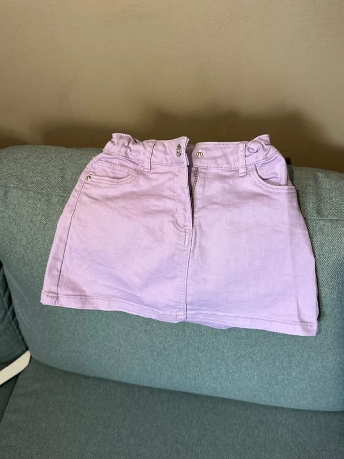 Jupe en jeans fille 7-8 ans Tex