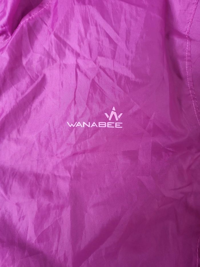 Veste de pluie fille 12 ans wanabee peu porté - photo numéro 2