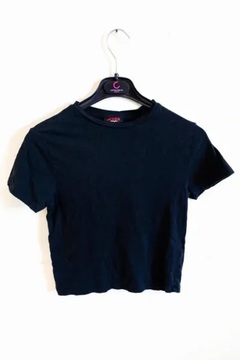 C48 t-shirt noir Jennyfer XS