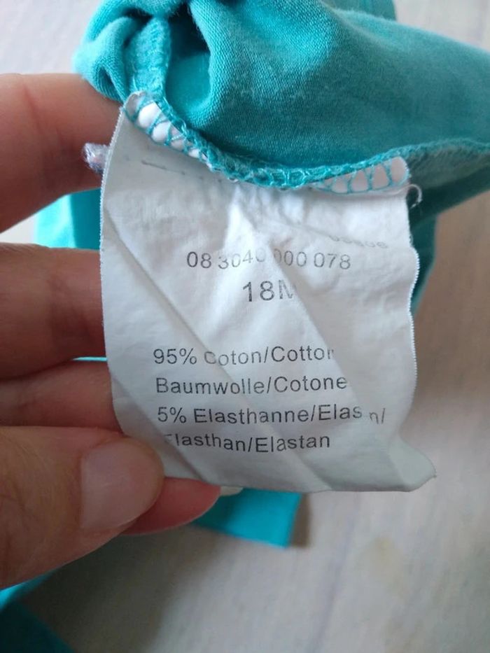 Sous-pull bleu uni 18 mois - photo numéro 6