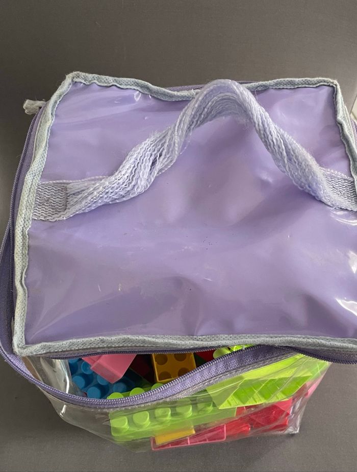 Grand Sac de Blocs de Mega Bloks colorés - photo numéro 10