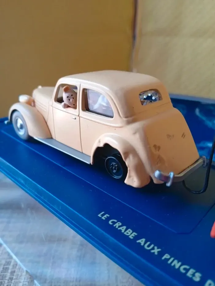 En voiture Tintin le crabe aux pinces d'or Hergé moulinsart 2003 - photo numéro 10