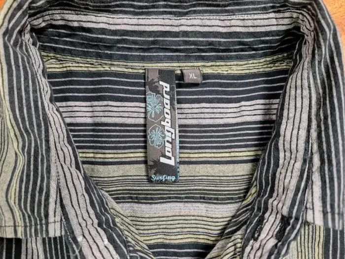 chemise manches courte longboard / homme taille XL / brodé (414) - photo numéro 7