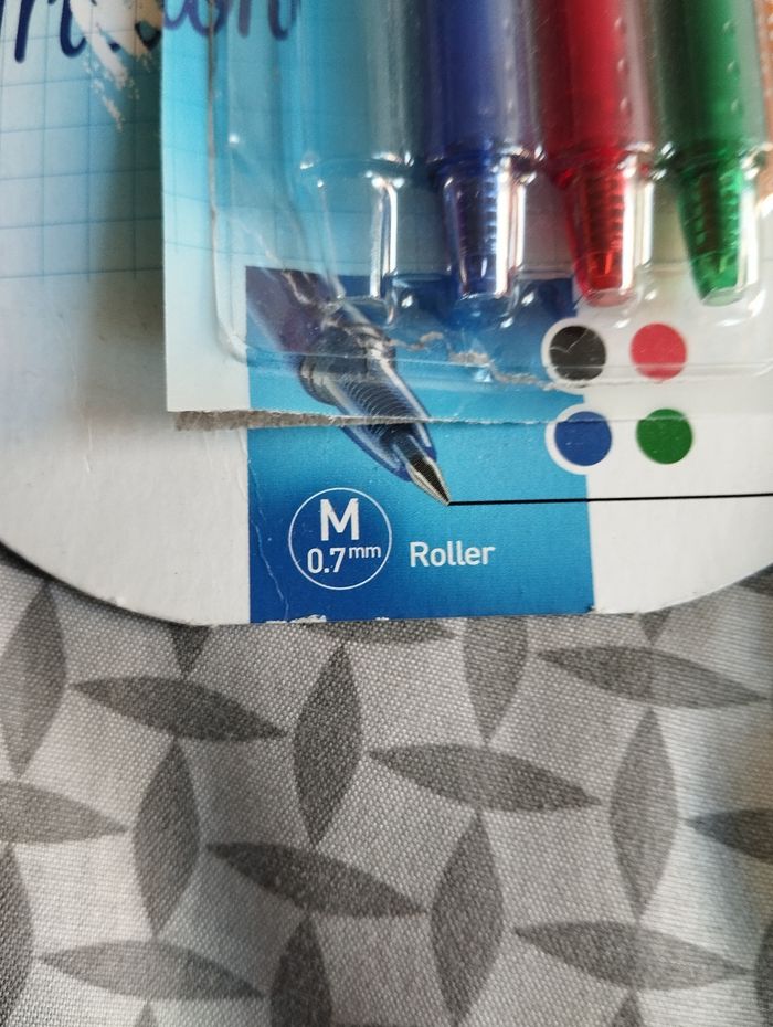 Cartouche +stylos frixion clicker neuf - photo numéro 6