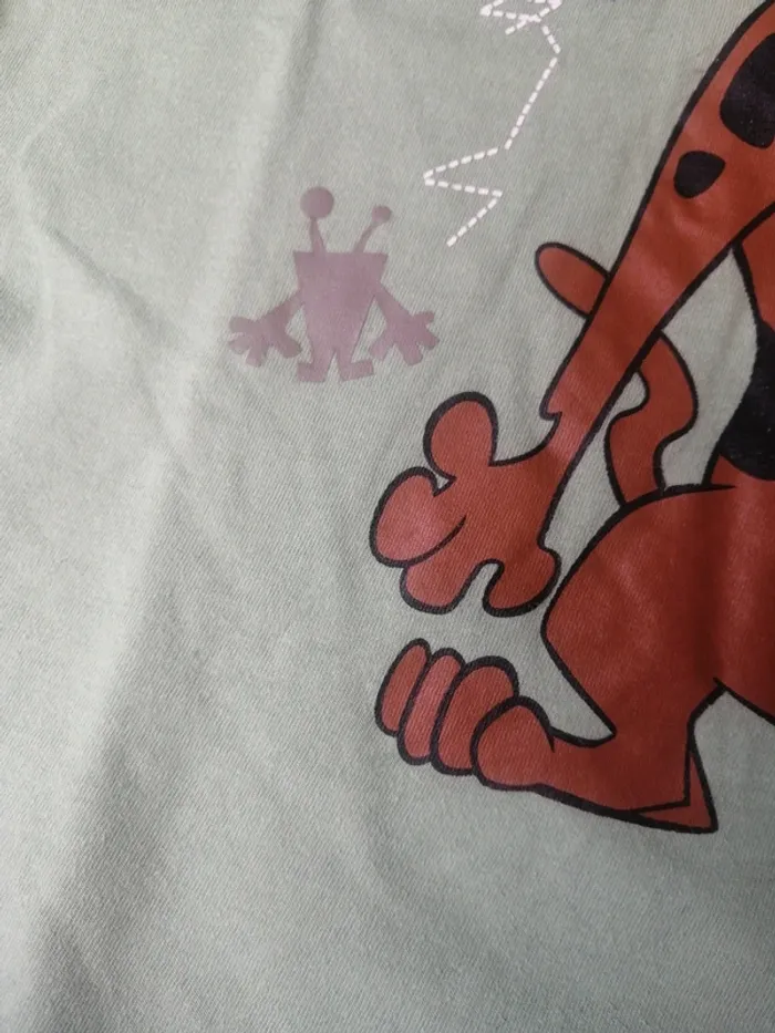 Tee shirt manche courte scooby doo 10A - photo numéro 4