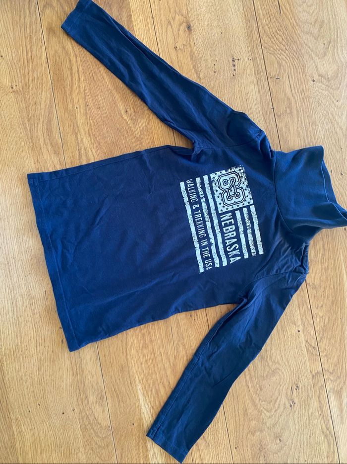 Tee-shirt col roulé 8 ans - photo numéro 2