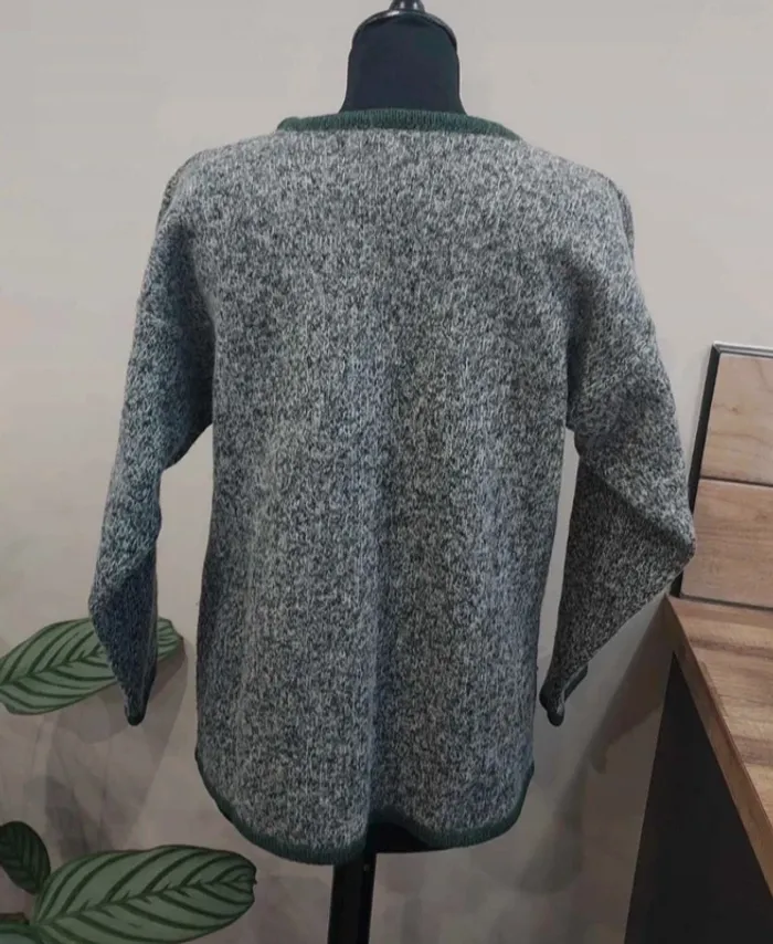Superbe pull avec laine effet vintage - photo numéro 4