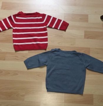 Lot pull 6 mois Dpam