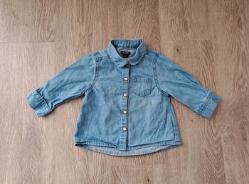 Chemise en jean fille 6 mois