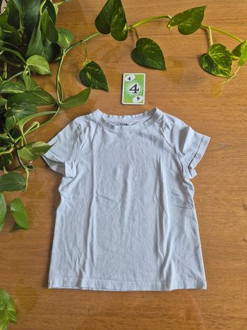Tee shirt blanc 4 ans