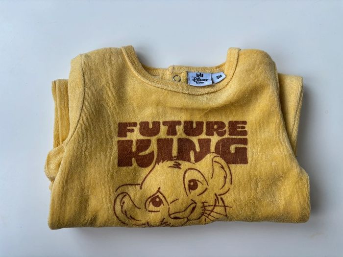 Pyjama hiver jaune 3 mois - photo numéro 3