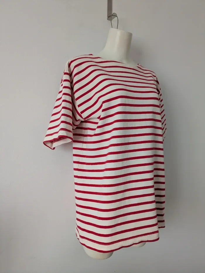 Blouse à rayures en coton - Le Minor - taille 40 - photo numéro 2