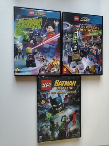 DVD lego DC comics