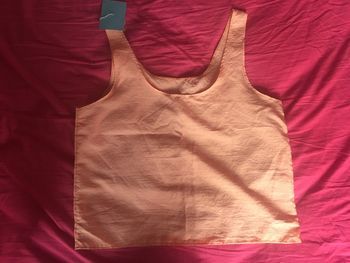 débardeur femme saumon taille 38/40