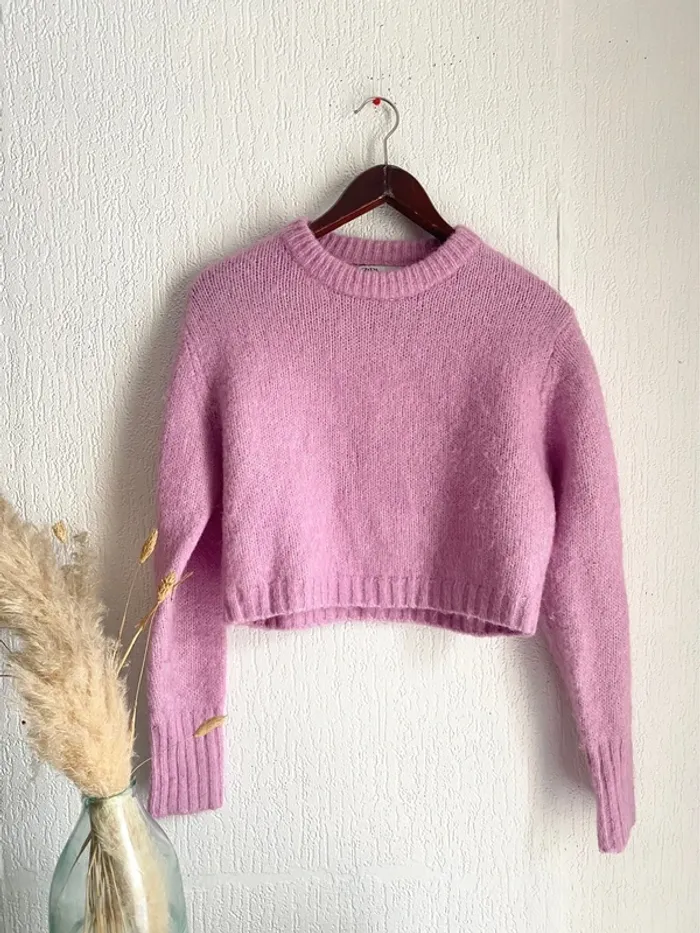 Pull sweat rose Zara taille s 36