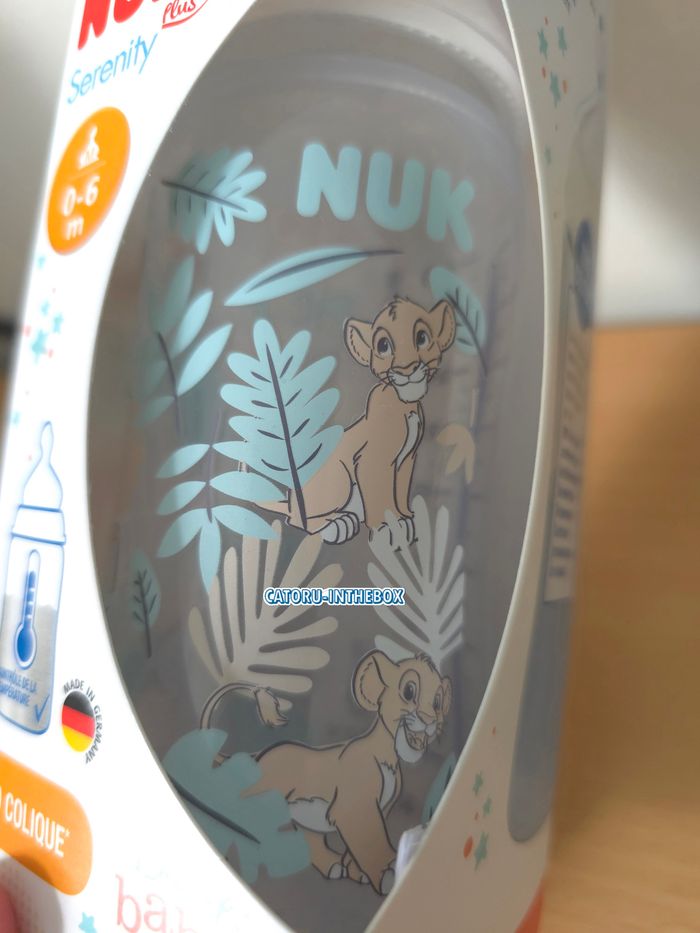 Biberon bébé / Baby bottle Disney Roi Lion Simba Lion King sans BPA FREE | 300ml - photo numéro 2