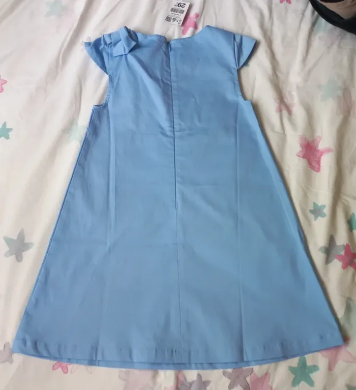 Robe bleue okaïdi t 8ans neuve - photo numéro 2