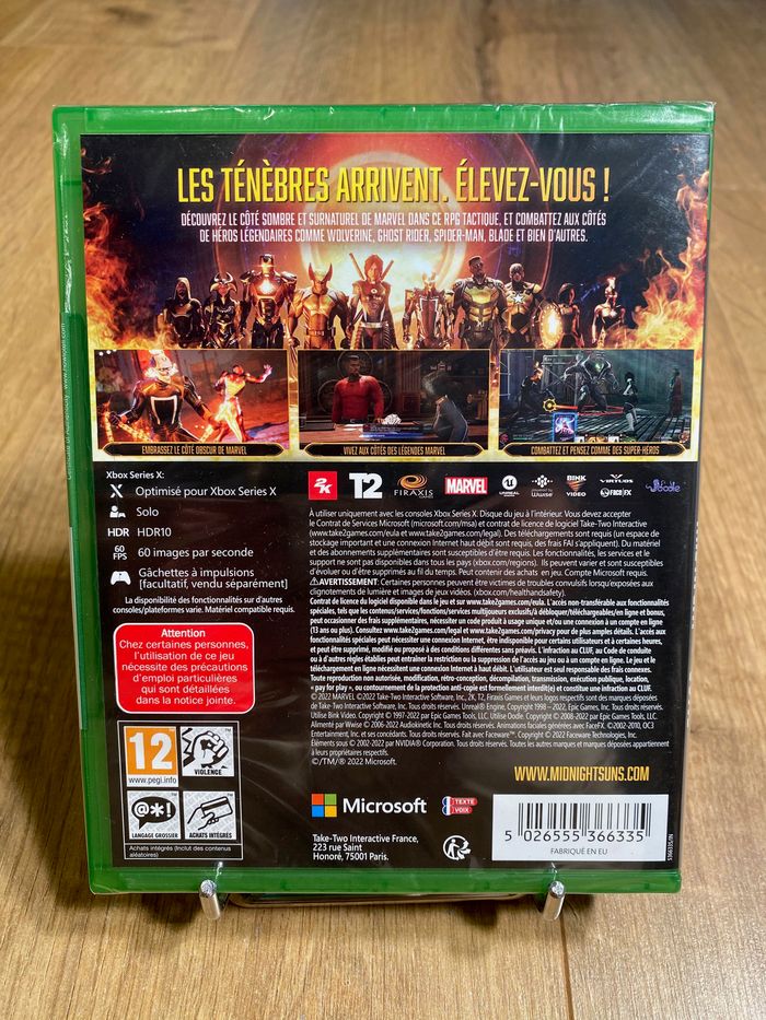 Marvel midnight suns , enhanced edition - Xbox Series X - jeu neuf sous blister - photo numéro 2