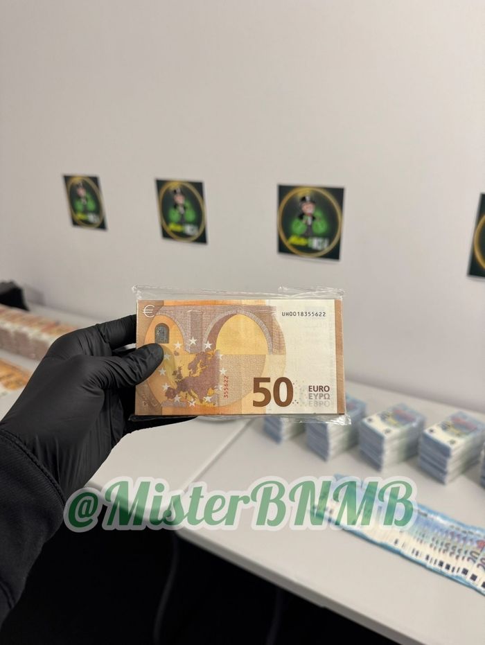 Faux billets de 50€ Pour jeux de société, Jeu de rôle, Où apprentissage pour enfant.